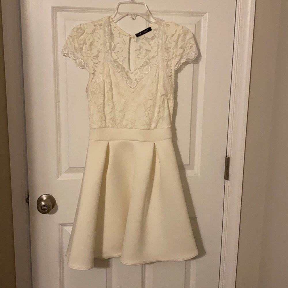 White dress